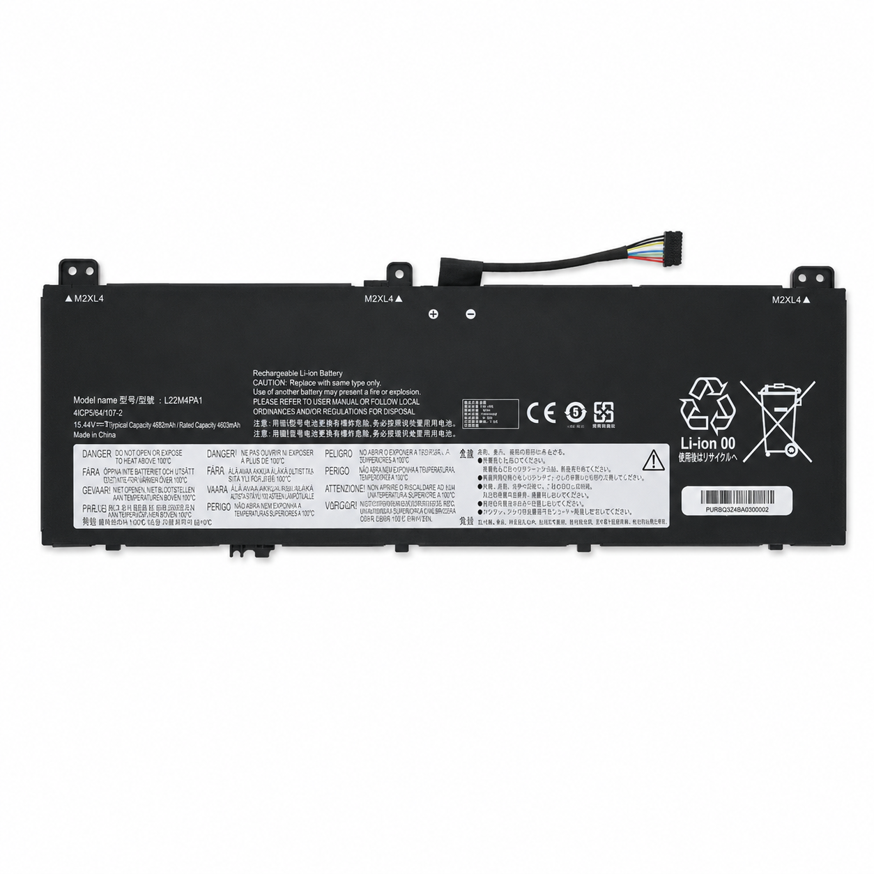 Pin Lenovo Yoga 7-14ARP8 / 7-14IRL8 / 7-16ARP8 / 7-14AHP9 2in1 / 7-14IML9 2in1 / L22M4PA1 / L22D4PA1 71Wh Zin