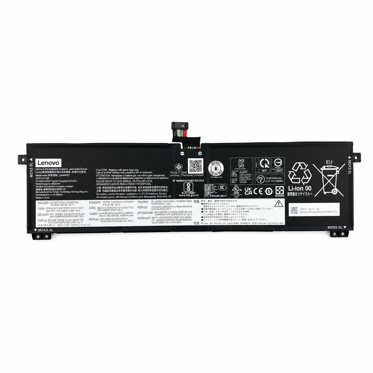Pin Lenovo ThinkPad E16 Gen 2 / ThinkBook 14 G7+ IAH ASP / ThinkBook 16P G6 IAX/ 16P G6 ADR/ 16P G6 AFR 2025 / L24D4PG7 / L24N4PG7 / L24X4PG7 / L24M4PG7 85Wh Zin