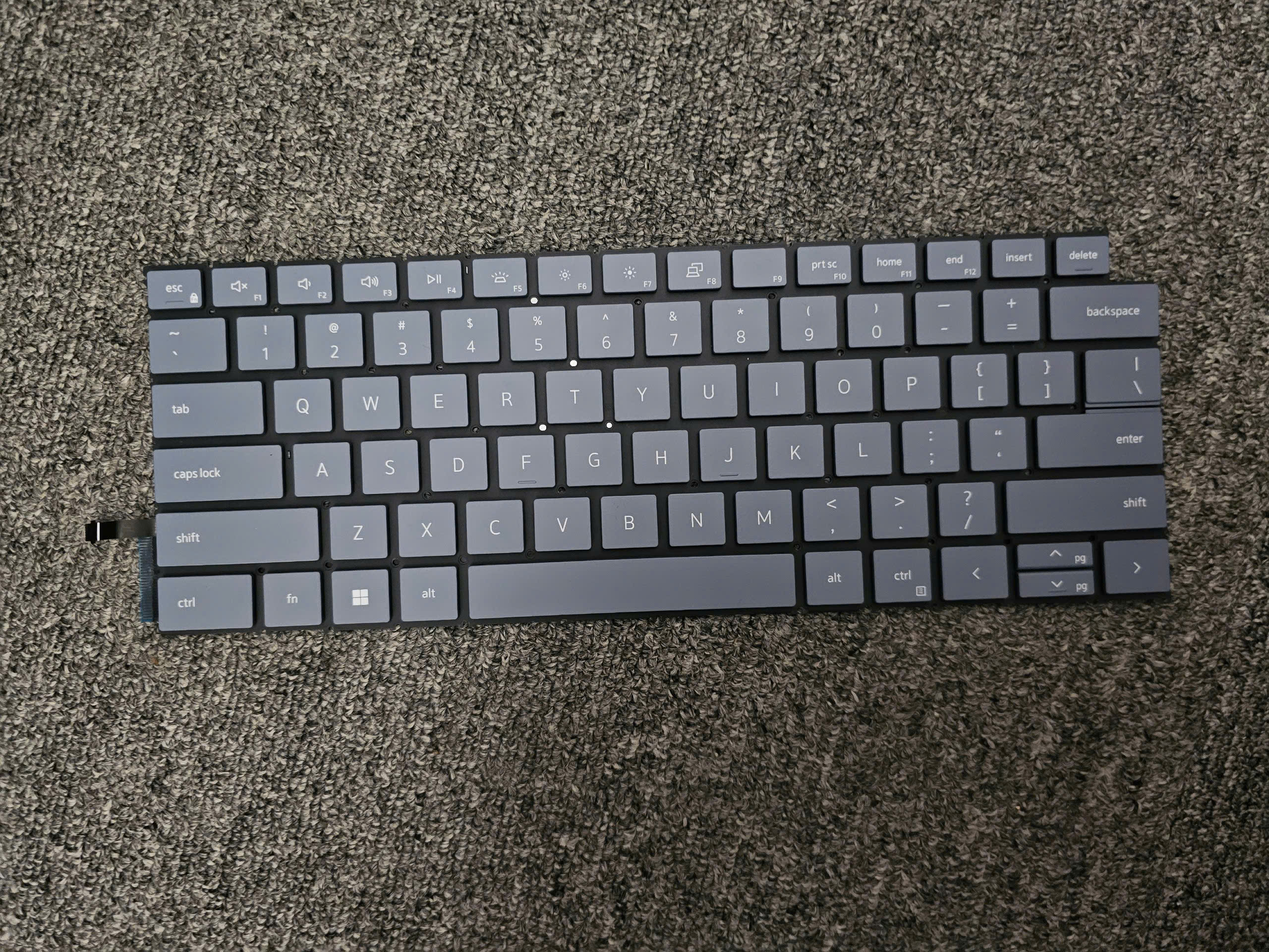 Bàn Phím Dell Inspiron 5440 / 5441 / 5445 / 7440 / 7441 / 7445 / 7460 màu xám, có đèn led Original.