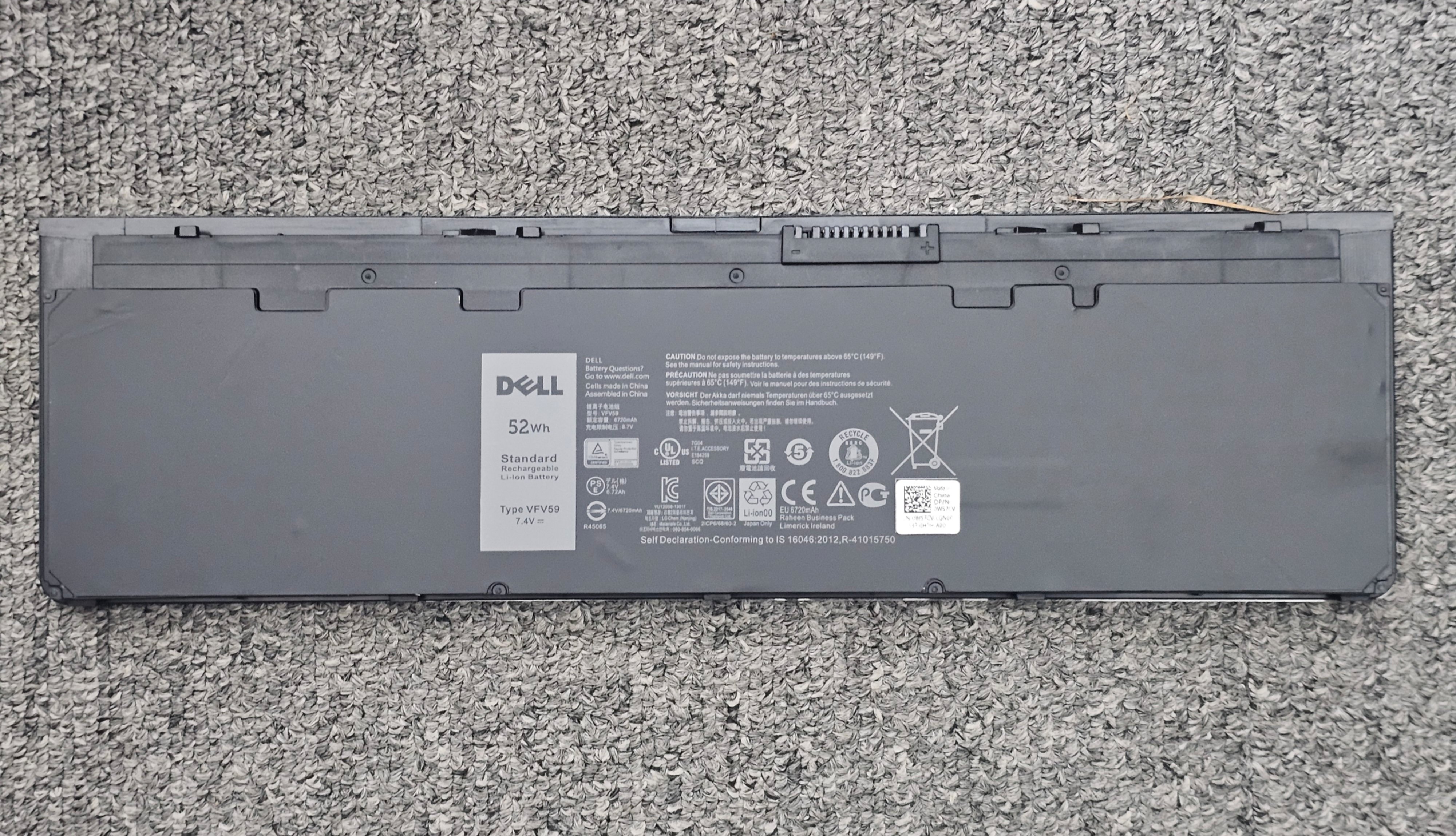 Pin Dell E7240 E7250 / WD52H / VFV59 52Wh