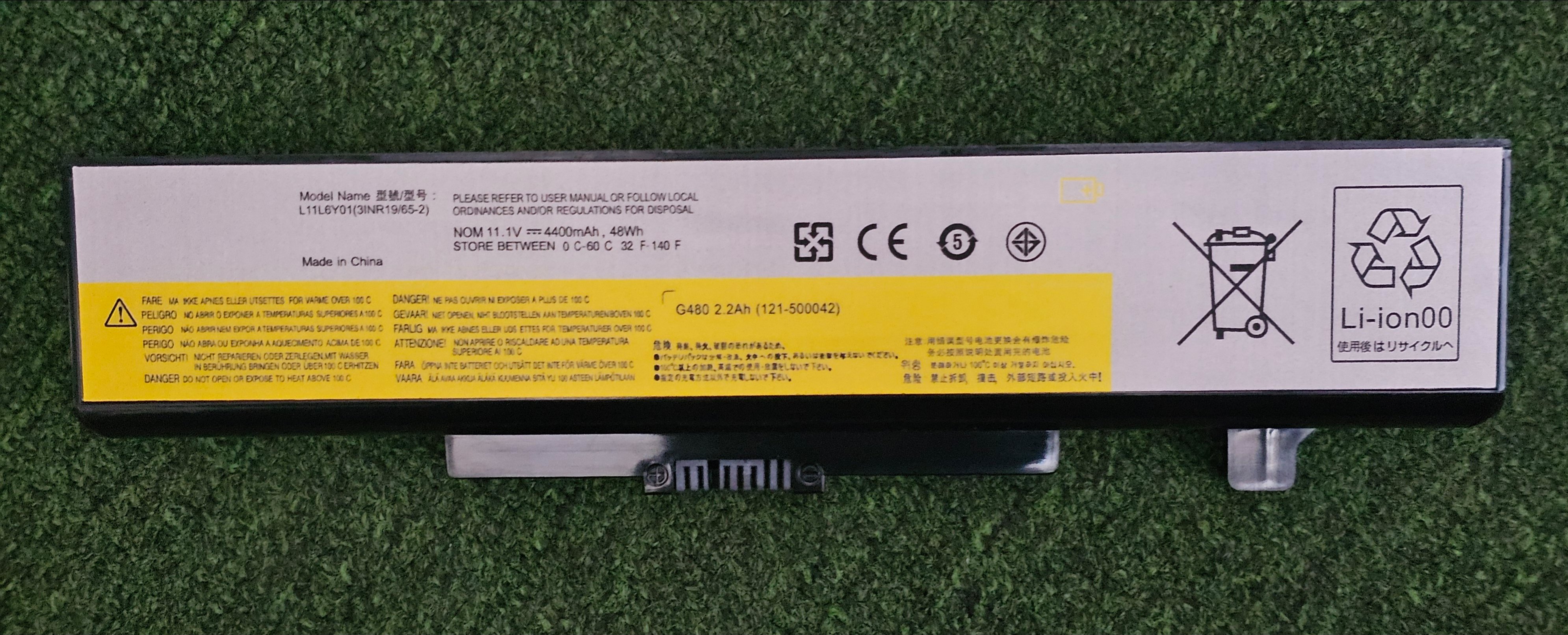 Pin Lenovo G480 Z580 G580 ThinkPad edge E430C E530C E440 E540 / 45N1050 / 45N1051 / 45N1052 / 45N1054 / L11S6F01 / L11S6Y01 48Wh