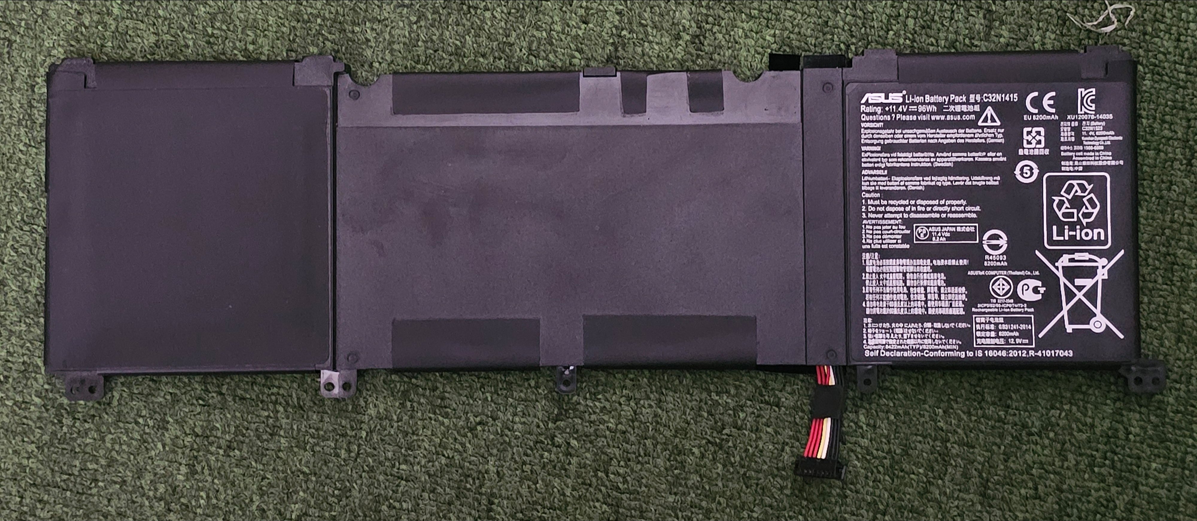 Pin Asus UX501 N501V UX501 G501V G501J / C32N1415 96Wh