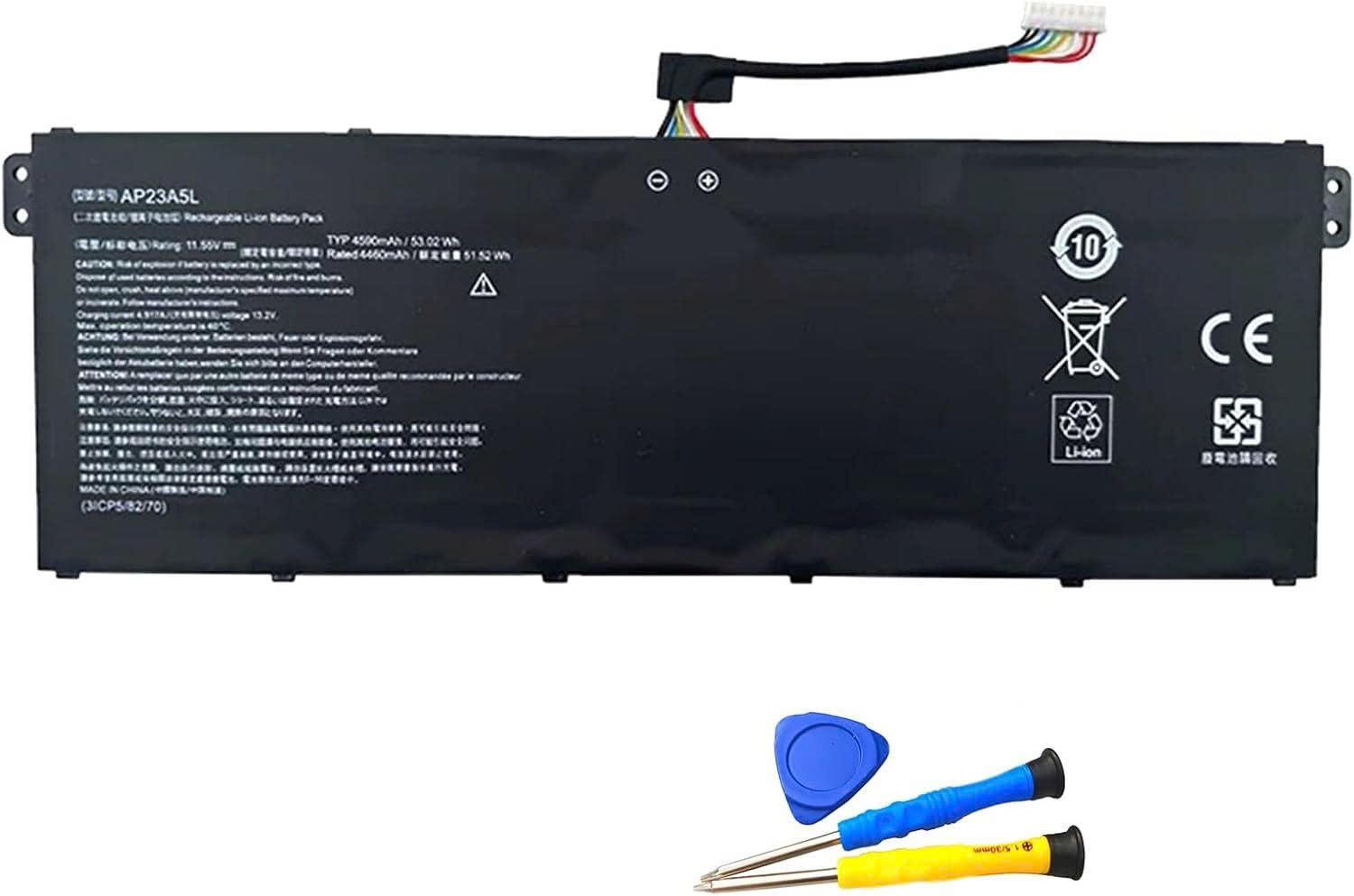 Pin Acer Aspire Go 15 AG15-51P A14-51M A14-51GM A15-41M A15-51M Chromebook CB311-12HT KT.00305.014 AP23A8L AP23A7L AP23A5L 53.05Wh