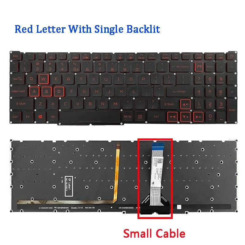 Bàn Phím Acer AN515-58 / AN515-46 / AN517-42 / AN517-55 / N22C1 / N20C1 có led RGB Original.