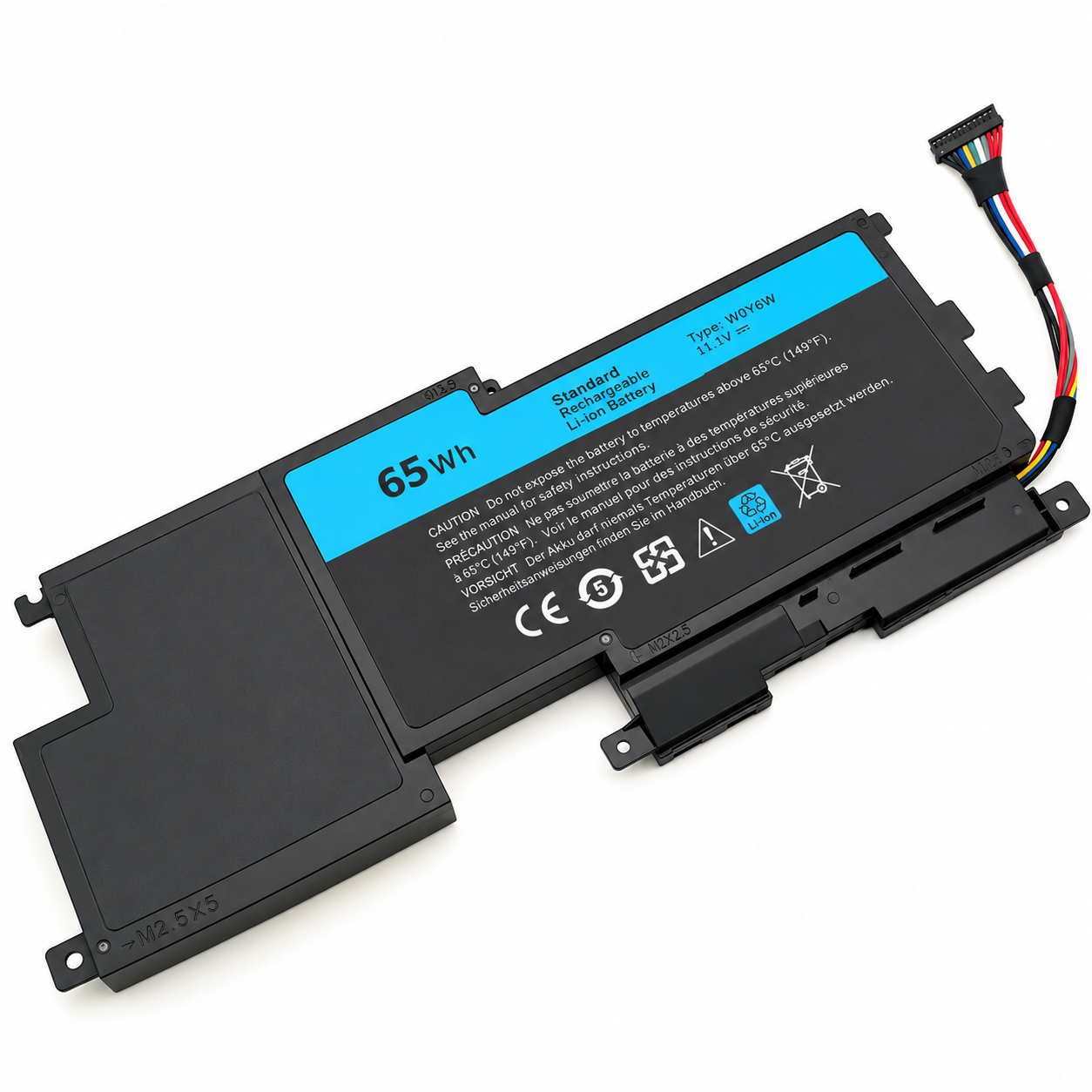 Pin Dell XPS 15 L521X 9F233 / 3NPC0 / W0Y6W 65Wh