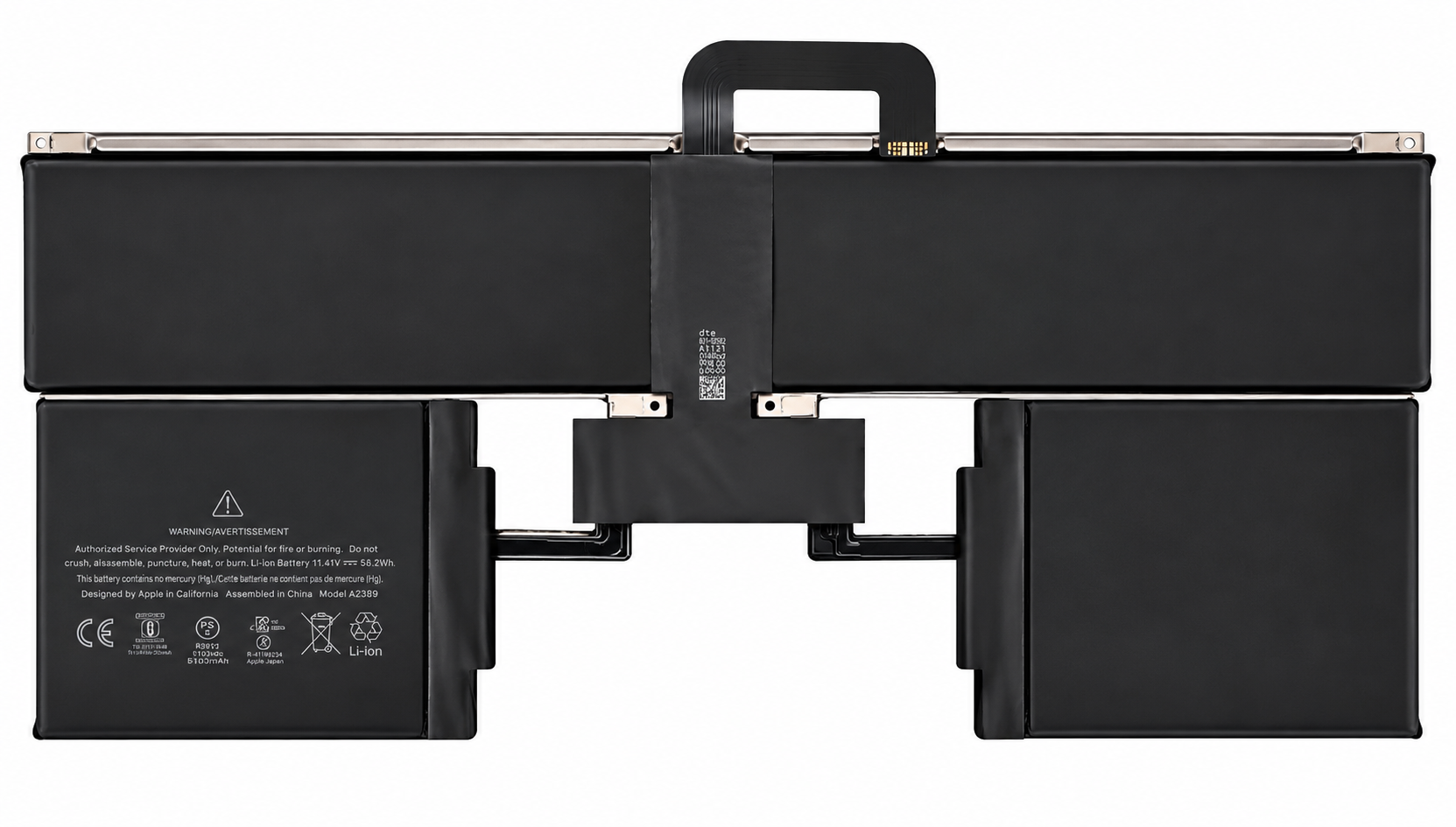 Pin Macbook Air 13.6 in M2 2022 model: A2681 / A3113, mã pin A2669 52.6Wh