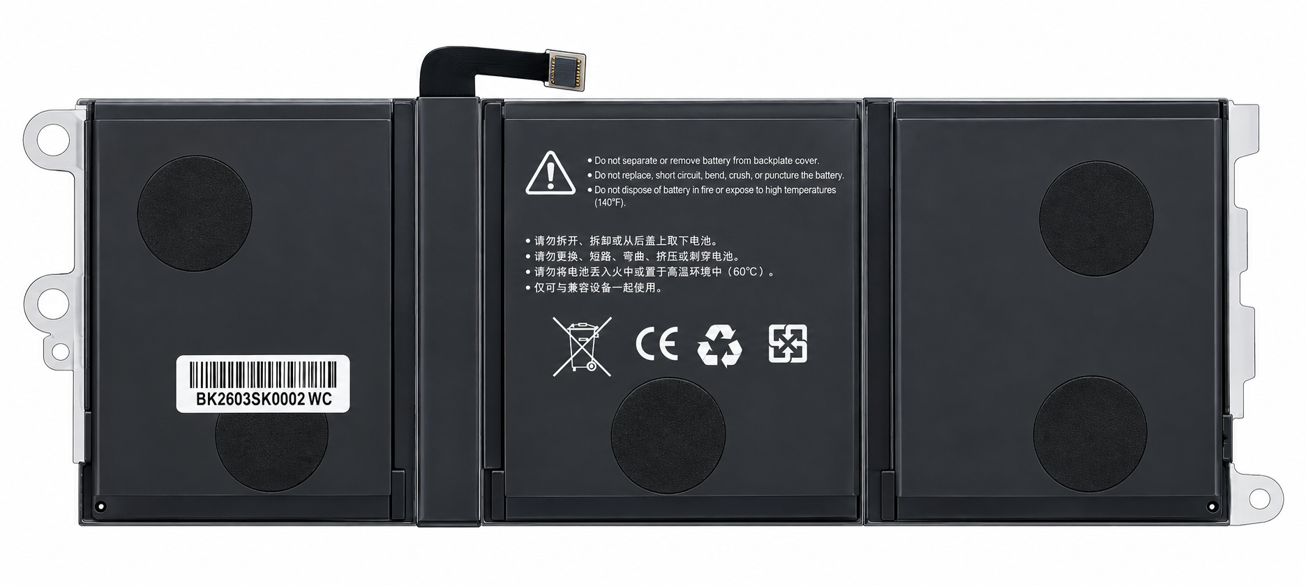 Pin Surface Pro 8 model: 1983 1982, mã pin DYNC01 / 96BTA061H / 96BTA016H / 96BTA015H 50.2Wh
