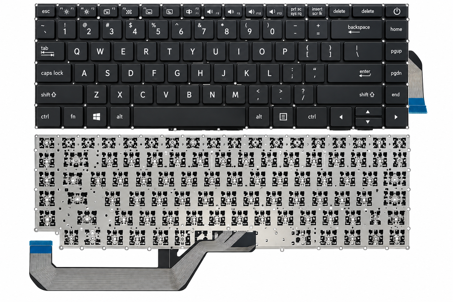 Bàn Phím Asus X505 / X505B / X505BA / X505z / X505ZA màu đen, không đèn led.