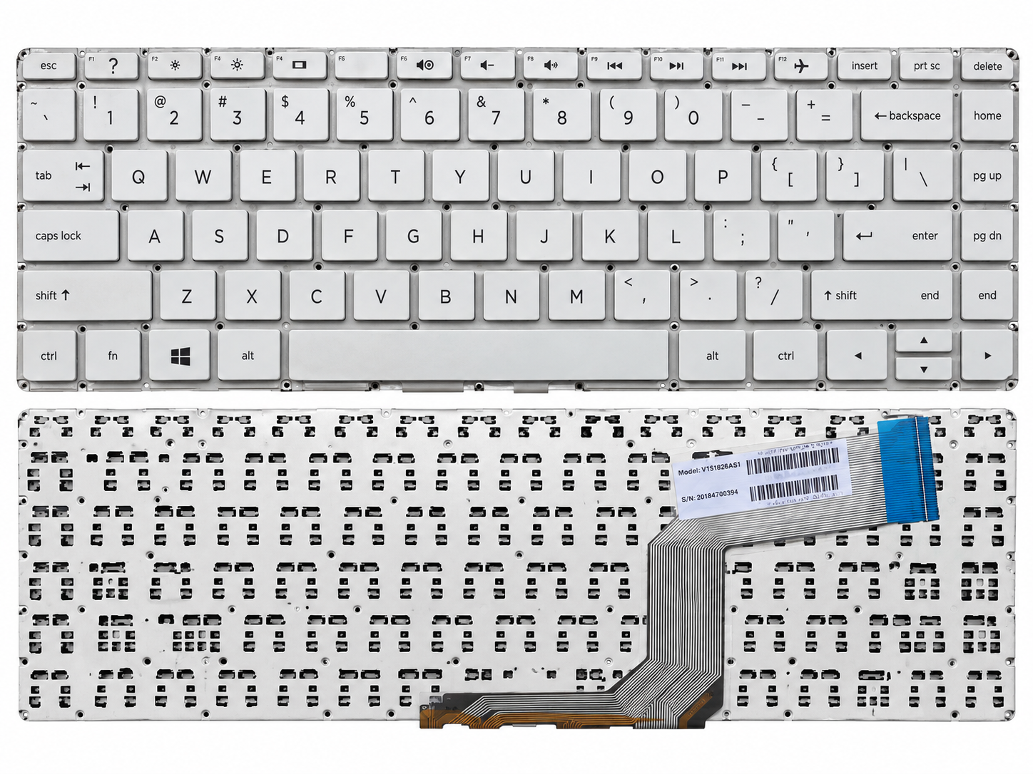 Bàn Phím HP 14-P000 / 14-V màu trắng, không đèn led.
