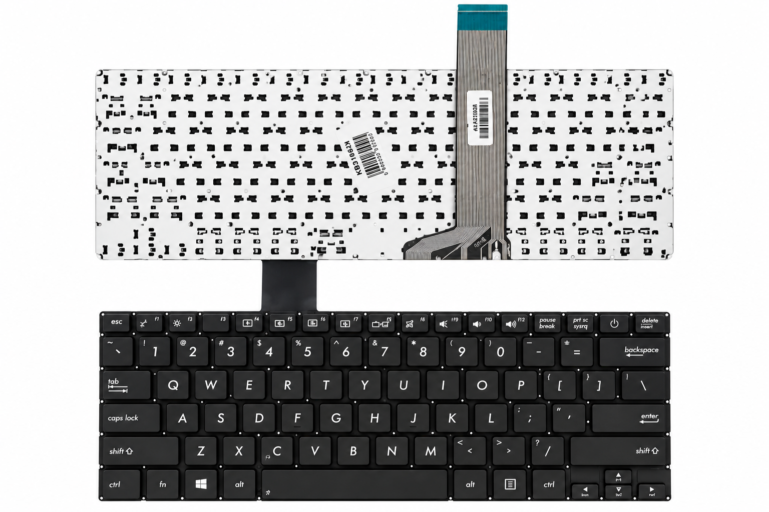 Bàn Phím Asus X302 R301 màu đen, không đèn led.