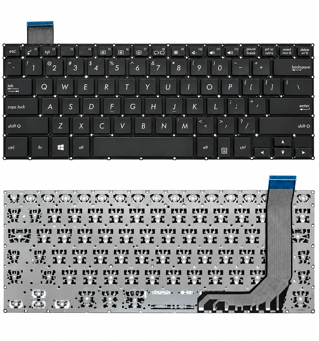 Bàn Phím Asus X407 / A407 màu đen, không đèn led Original.