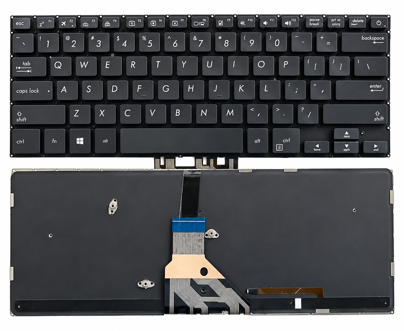 Bàn Phím Asus P5440 màu đen, có đèn led Original.