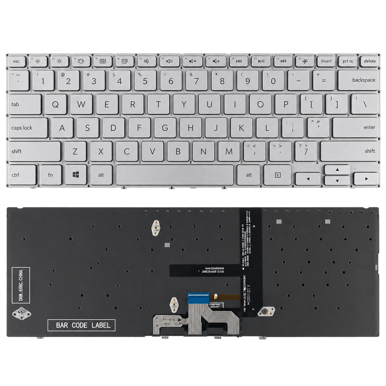 Bàn Phím Asus UM433 / UM431 / UX433 / U4300F có đèn led.