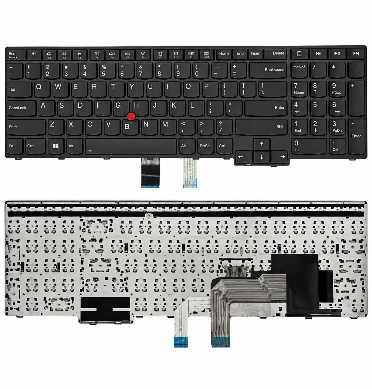 Bàn Phím Lenovo E550 / E555 / E560 / E565 màu đen, không đèn led, có chuột.