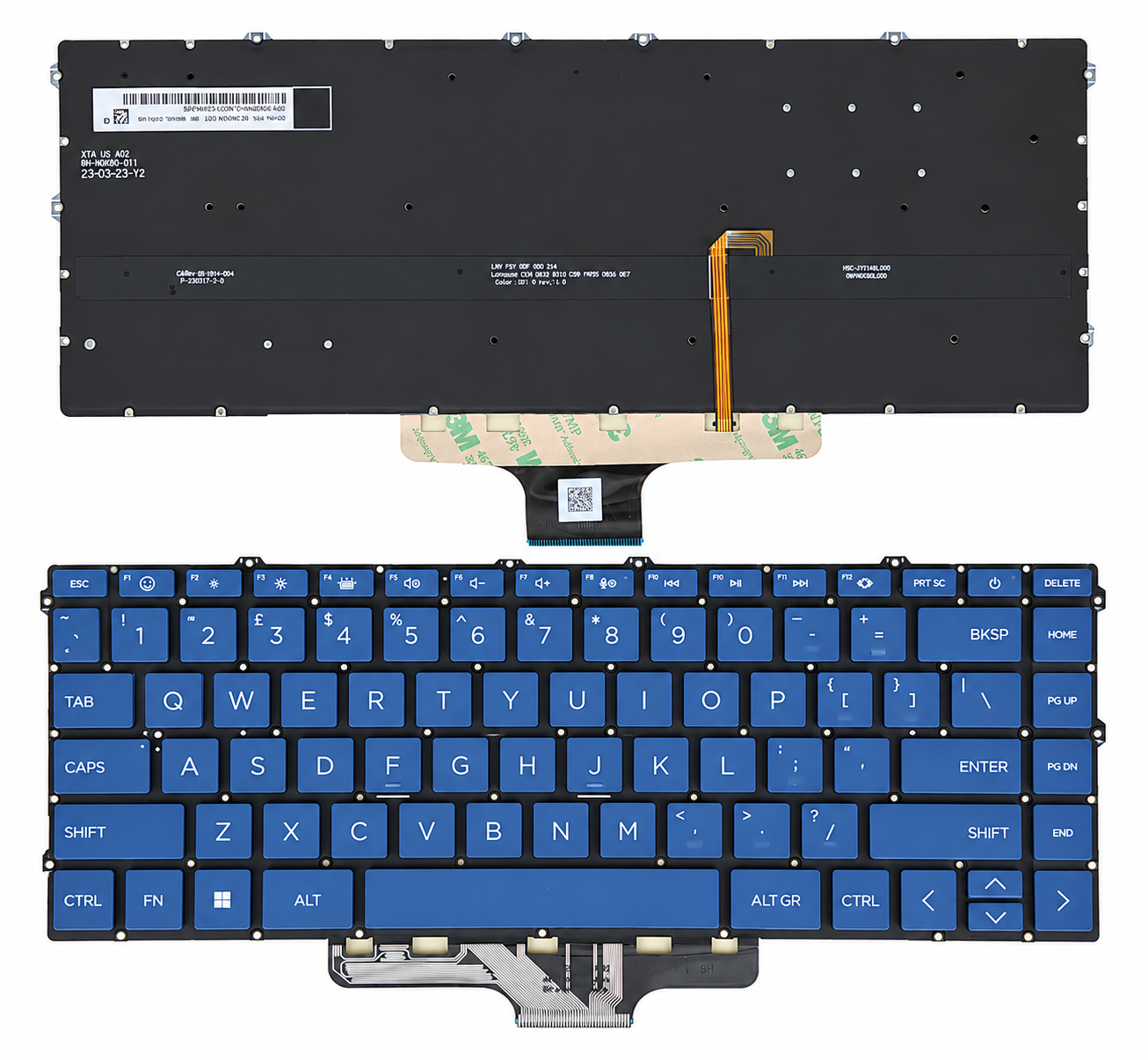 Bàn Phím HP Envy X360 2in1 14-ES / 14-EP có đèn led.
