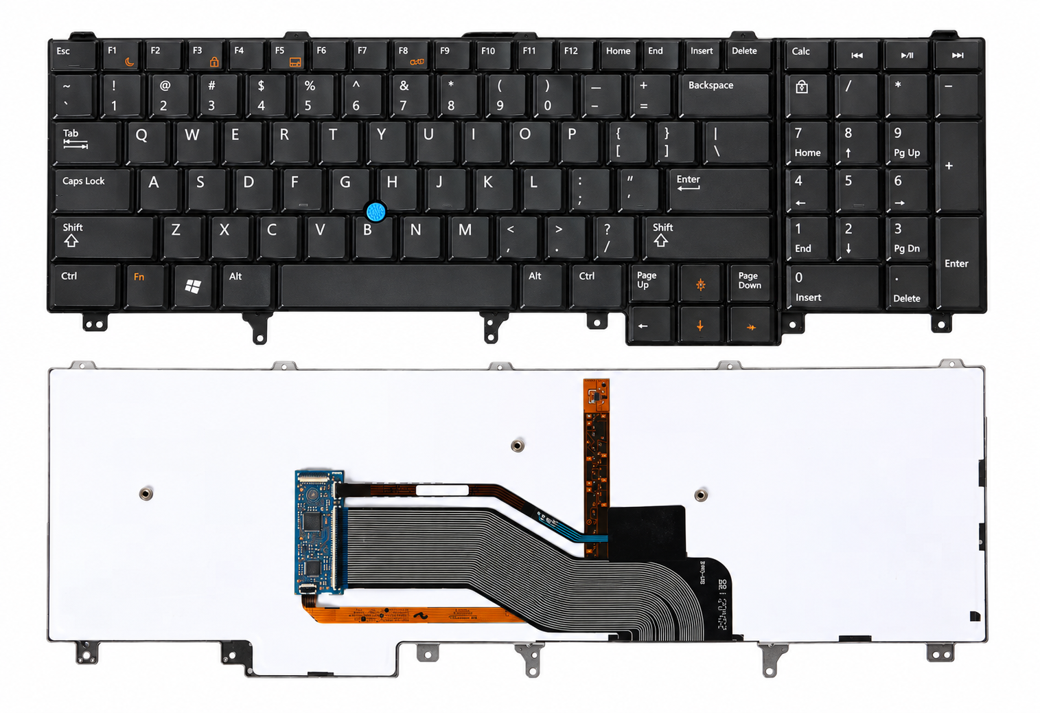 Bàn Phím Dell Latitude E6520 / E6530 / E6540 / E5520 / E5520M / E5530 / M4700 / M6700 / M4600 / M6600 màu đen