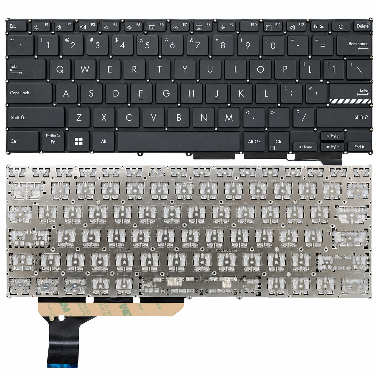 Bàn Phím Asus Vivobook Go 14 E1404 / E1404G / E1404F / E1404FA màu đen, không đèn led Original.