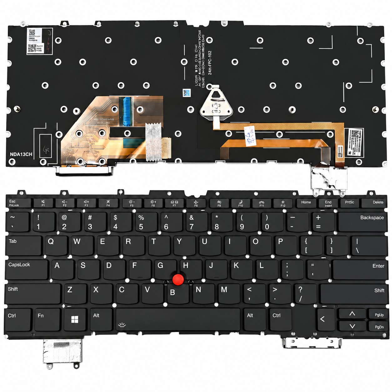 Bàn phím Lenovo ThinkPad Z13 Gen 1 Z13 G1 Type 21D2 21D3 màu đen, có đèn led + chuột chất lượng Original.
