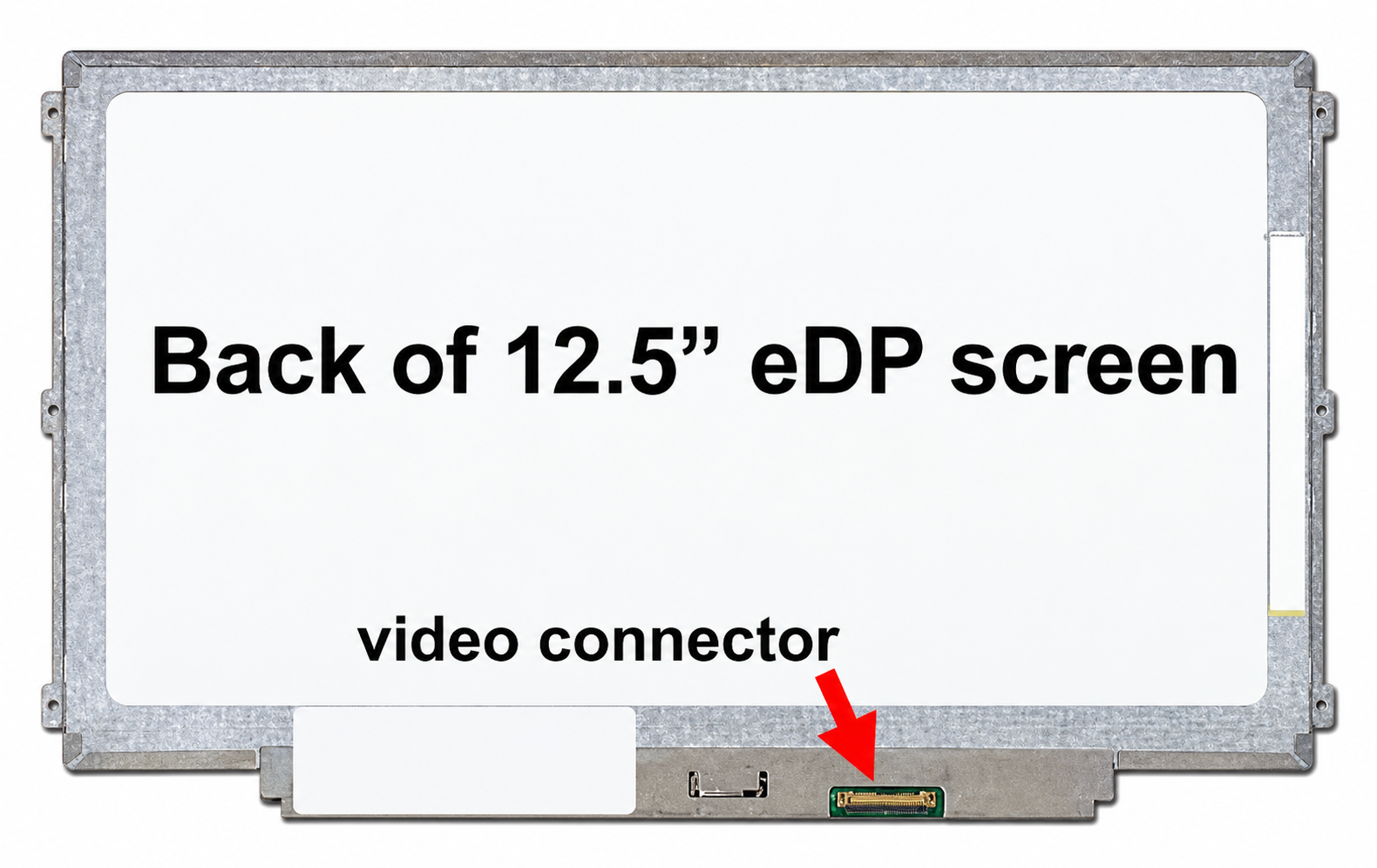 Màn hình laptop 12.5 inch HD 1366x768 LED 30 pin eDP Slim - HB125WX1-100