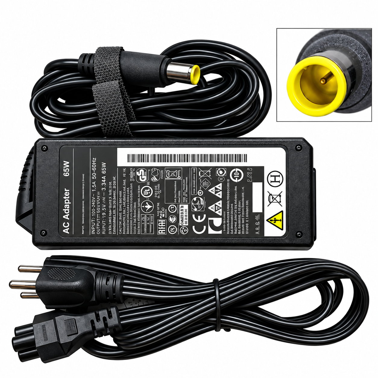 Sạc Lenovo 65W 20V 3.25A đầu kim to 7.9x5.5mm  - ADLX65NLC3A / 45N0258