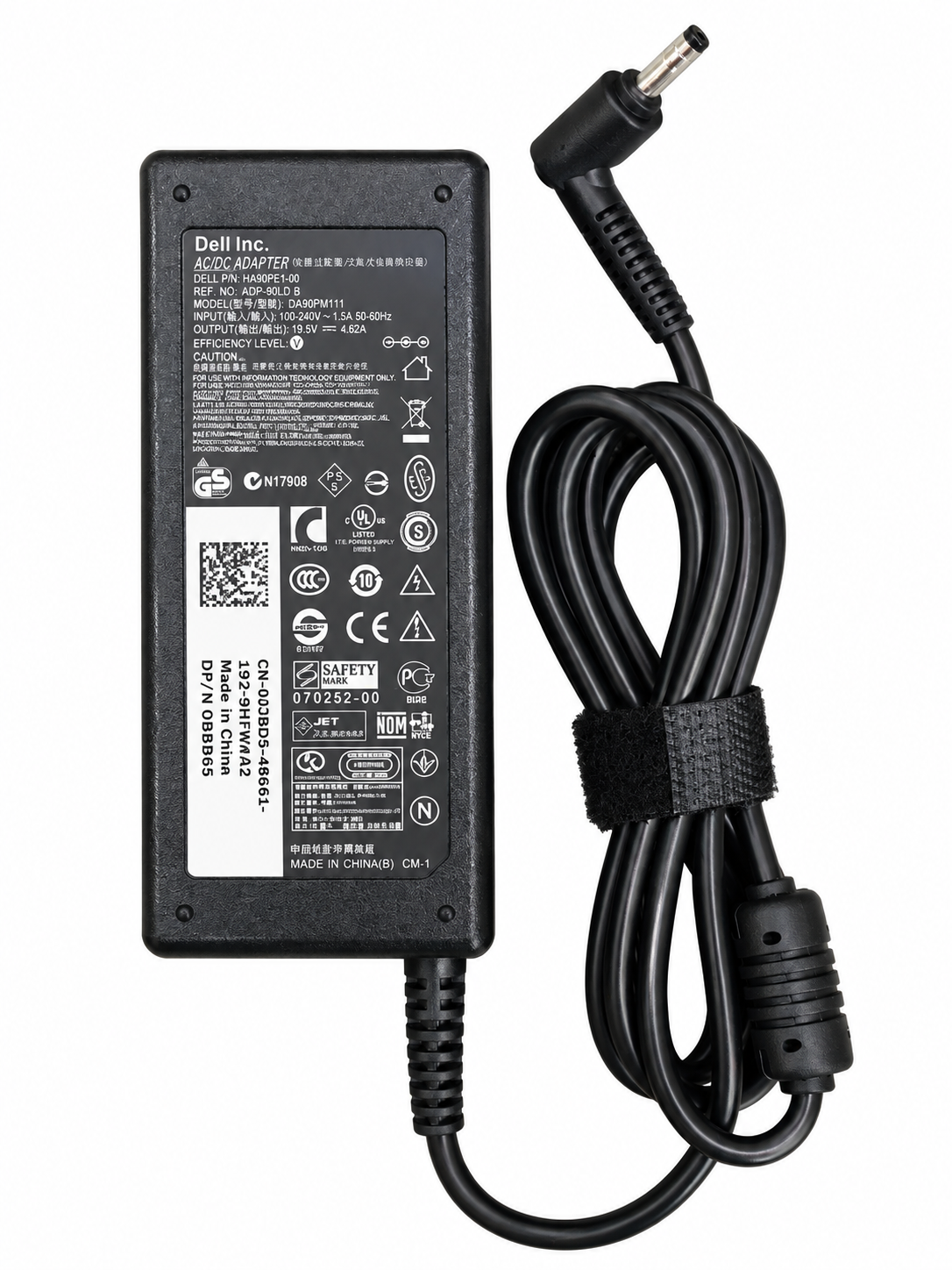Sạc Dell 65W 19.5V 3.34A đầu đạn 4.0x1.7mm - LA65NS2-01