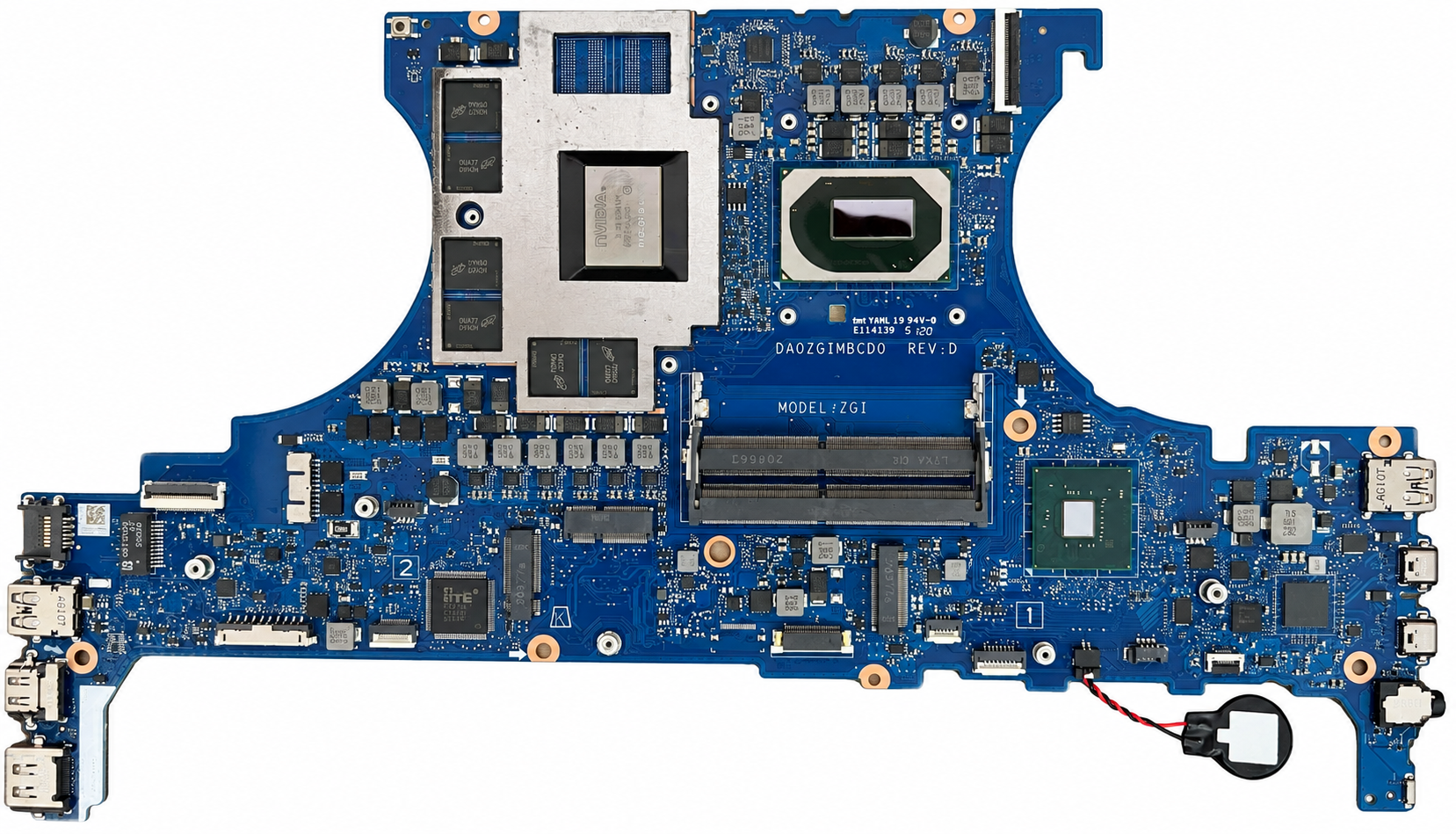 Mainboard Acer CC715-71 I7-10875H SFJ8F RTX2060 new DA0ZGIMBCDO