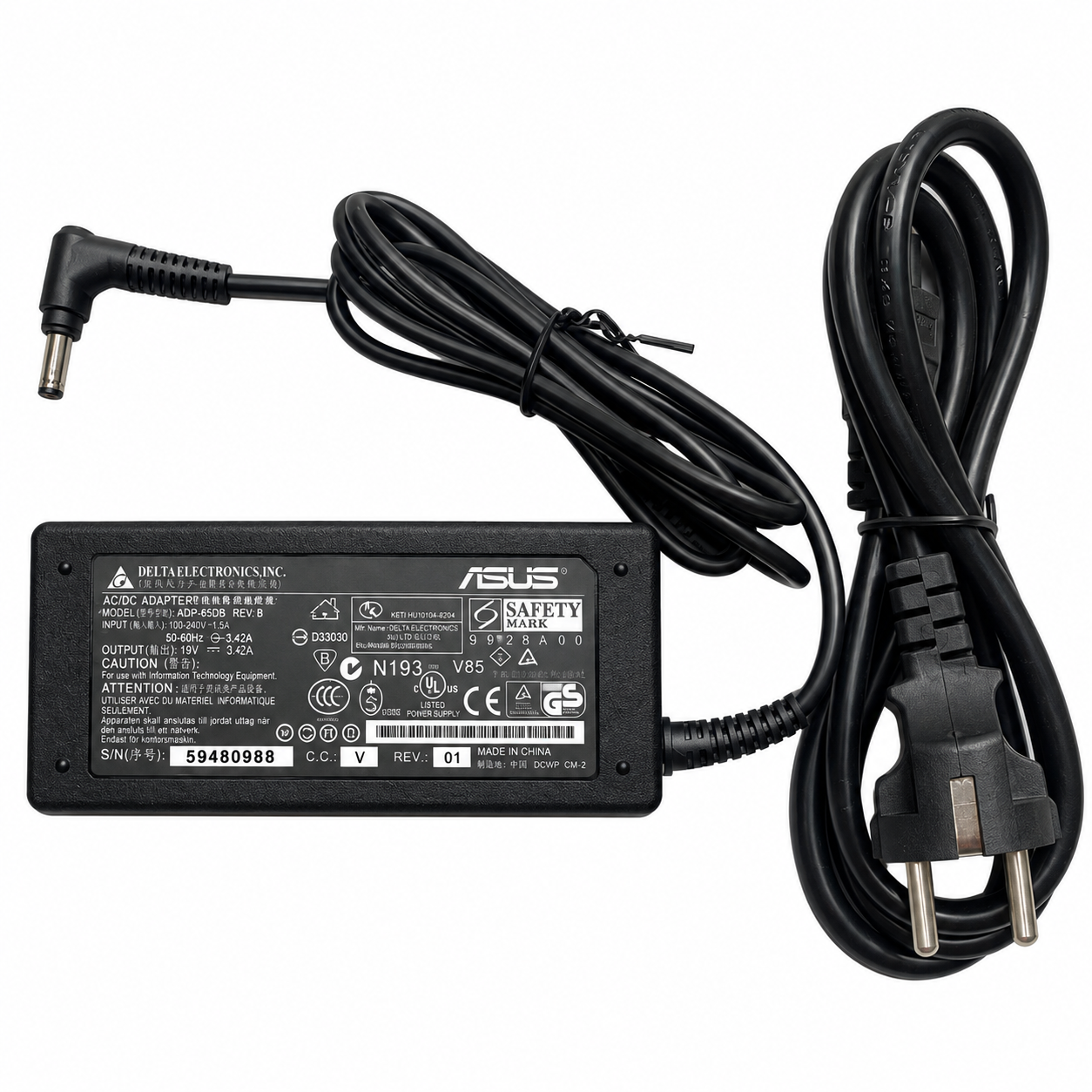 Sạc Asus 45W 19V 2.37A đầu trung 4.0x1.35mm - ADP-45EW C