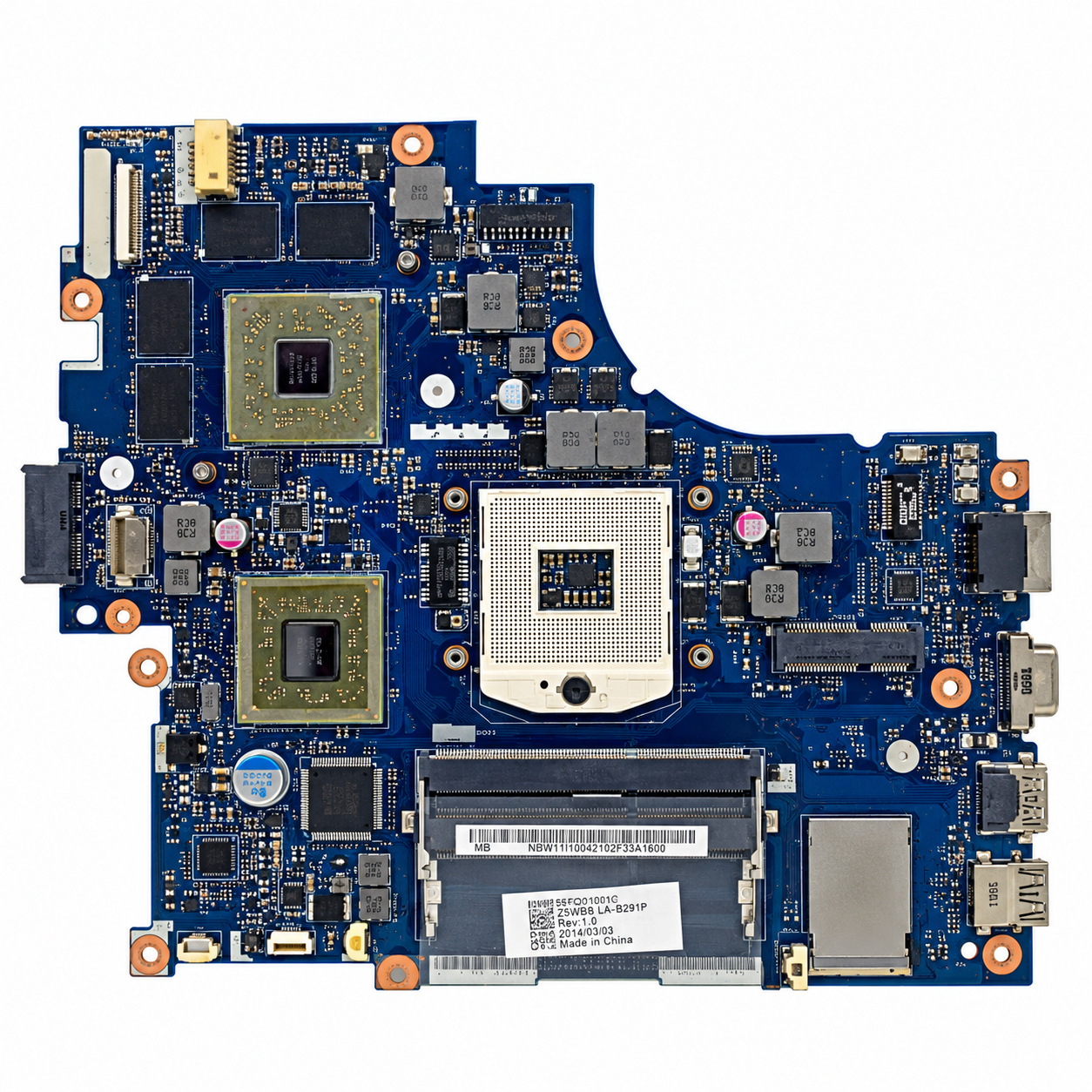 Mainboard Acer 4830 HM65 LA-7231P MB.RGP02.001 MB.RGM02.001 new