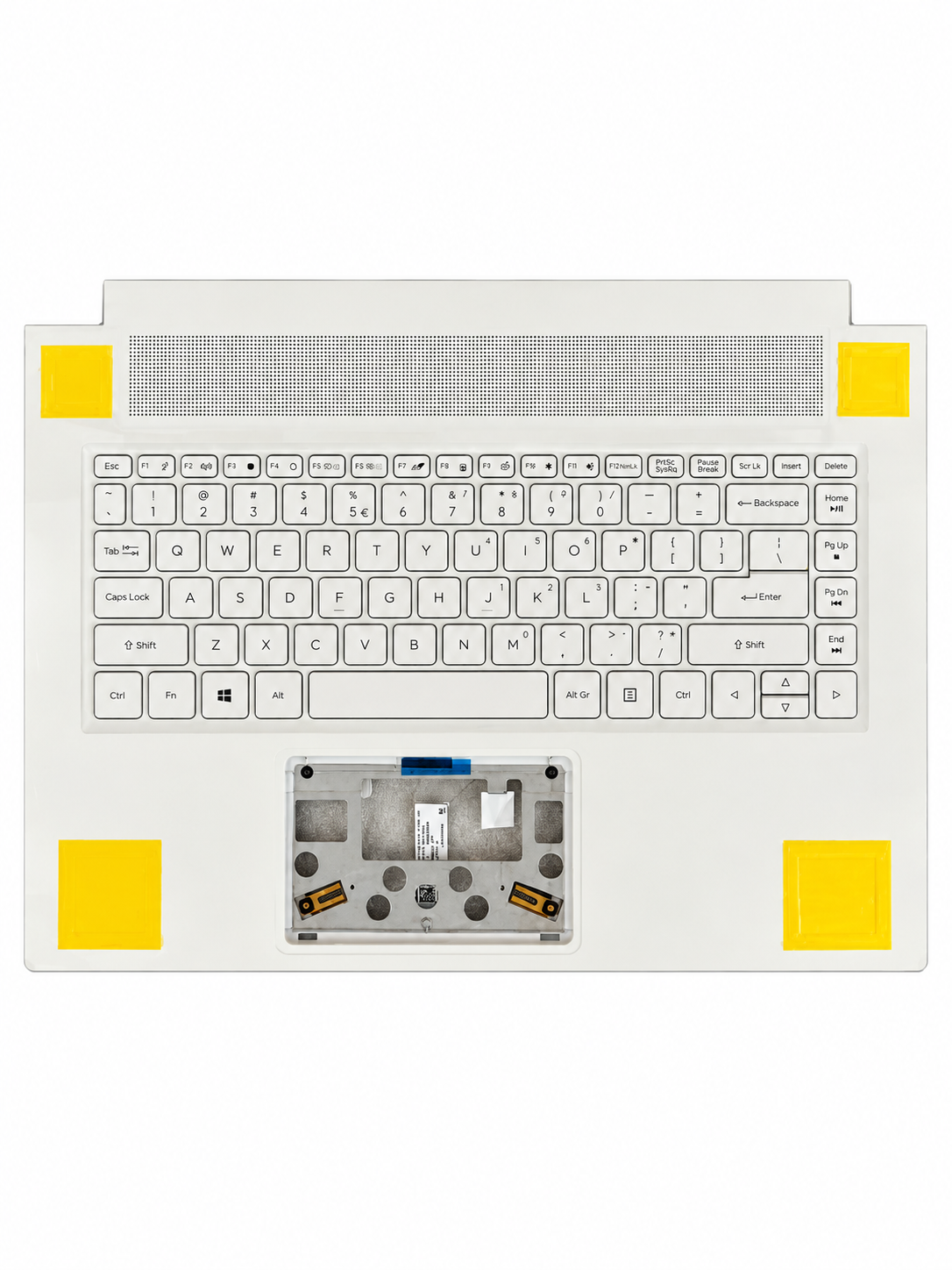 Vỏ C + Key Acer CC715-71 Trắng có led 1 màu new 6B.C5DN7.029