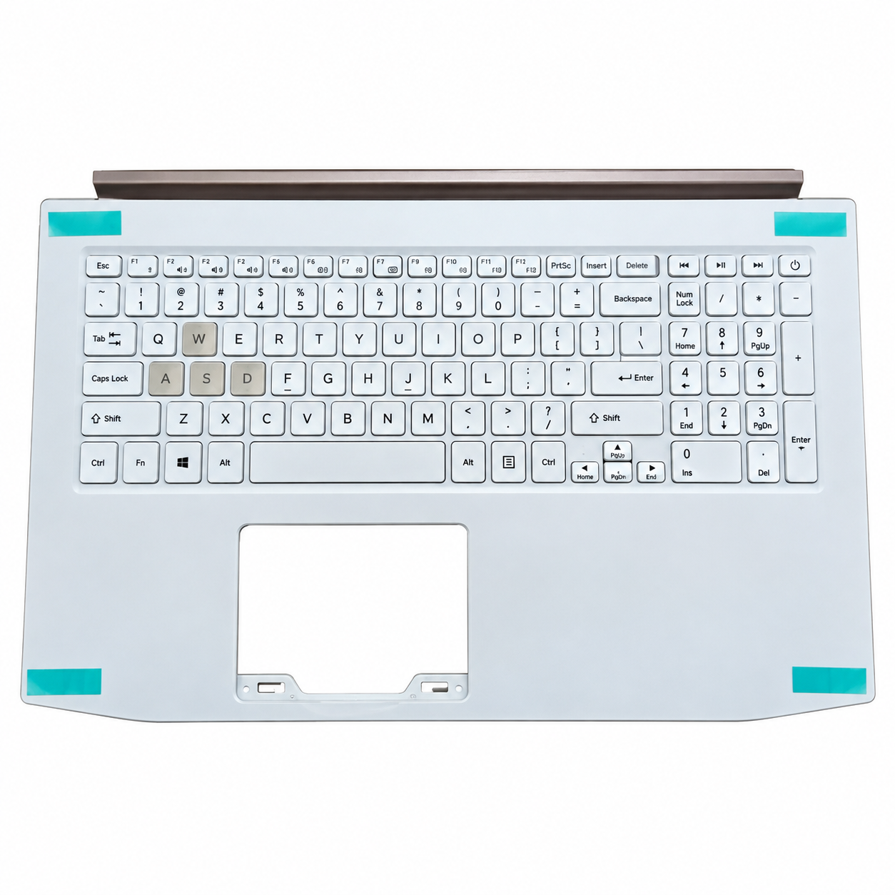 Vỏ C + Key Acer PH315-51 new Trắng có led