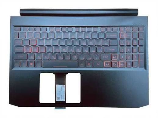 Vỏ C + Key Acer AN715-51 Đen Đỏ led new 6B.Q5HN2.001