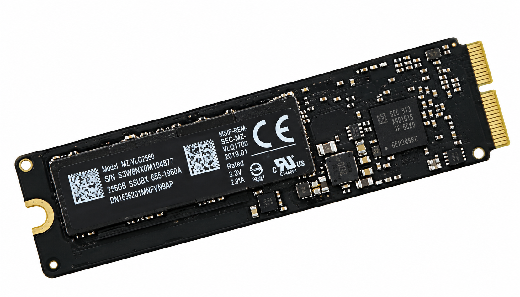SSD Macbook Air 2017 128GB