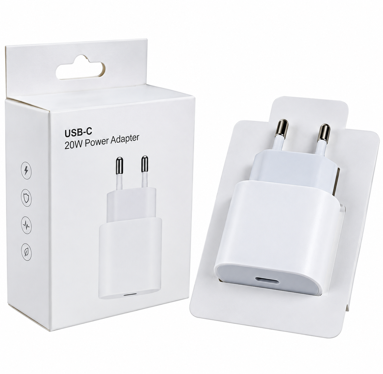 Sạc nhanh 20W USB-C full box chuẩn EU