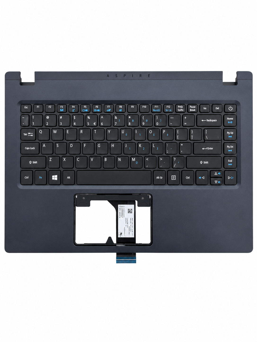 Vỏ C + Key Acer A314-31 A314-21 A314-32 A114-32 Đen new 6B.SHXN7.028