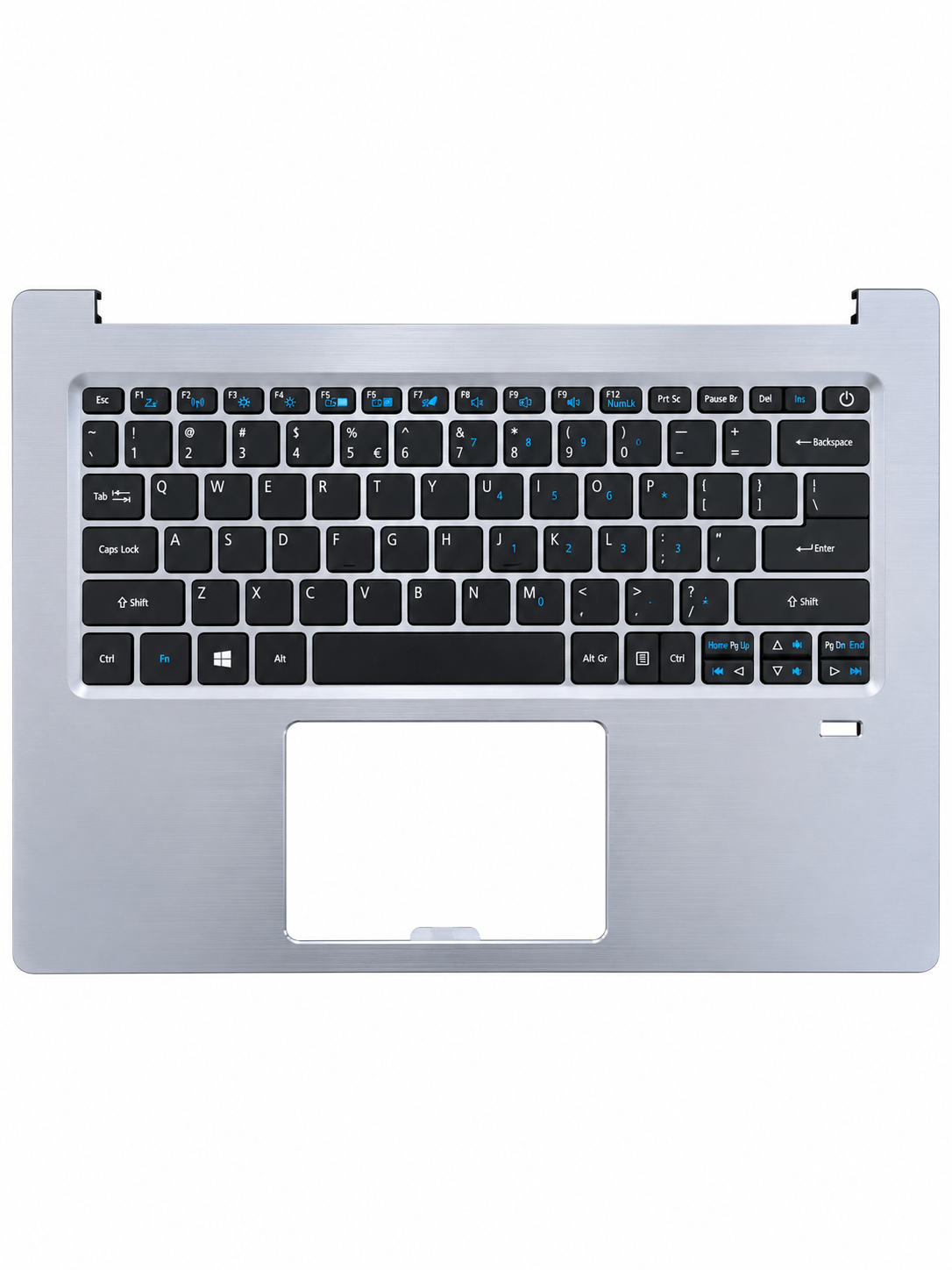 Vỏ C + Key Acer SF314-52 Bạc new có led 6B.GQMN5.001