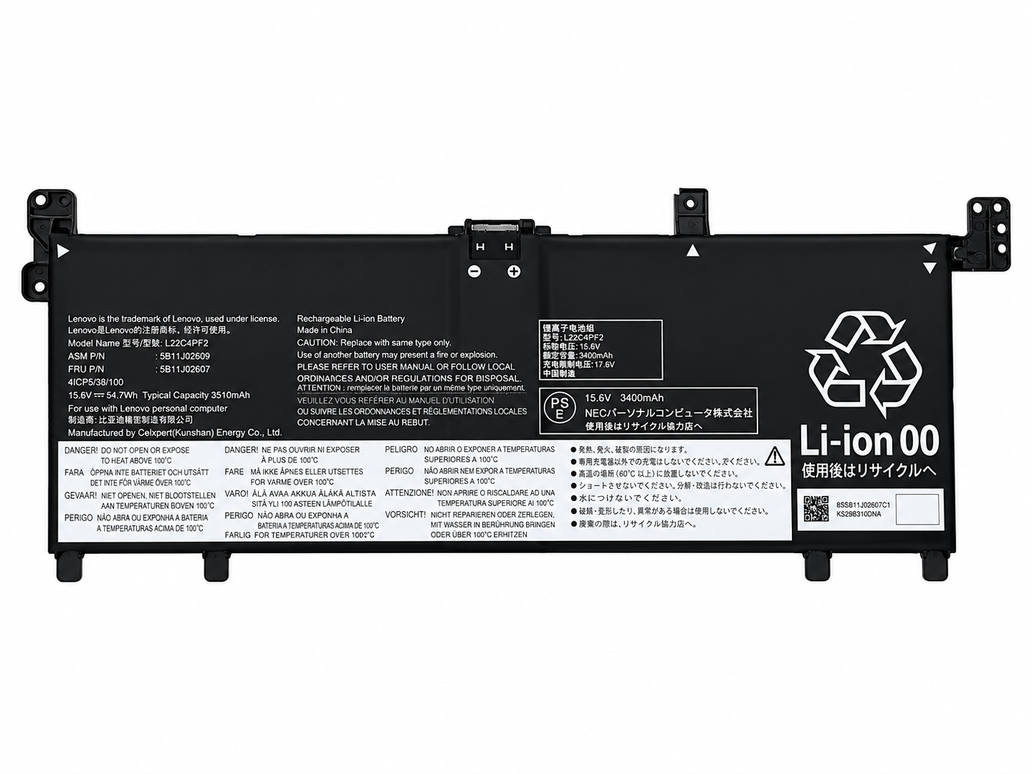 Pin Lenovo IdeaPad Slim 5 13ARP10 / Slim 5 15ARP10 / L24C4PK1 / L24M4PK1 / L24L4PK1 / L24B4PK2 / L24C4PK2 / L24L4PK2 / L24S4PK2 / L24M4PK4 / L24C4PK4 / L24D4PK4 / L24D4PK6 / L24M4PK7 54.7Wh